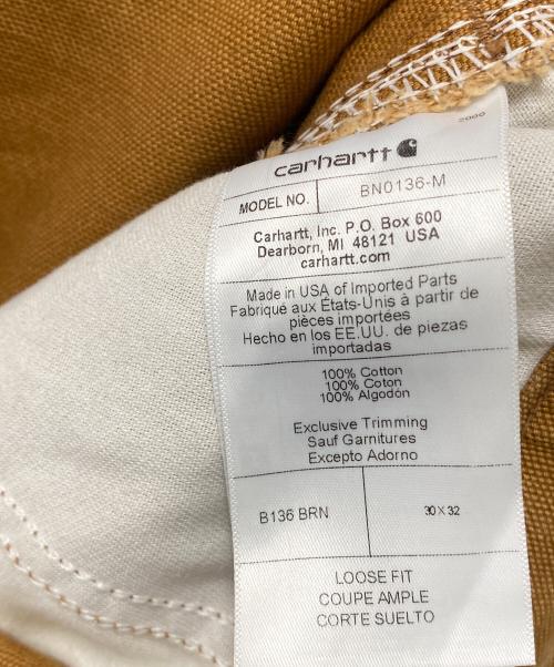 CarHartt（カーハート）CarHartt (カーハート) ウォッシュドダック ダブルニー ペインターパンツ ブラウン サイズ:30×32の古着・服飾アイテム