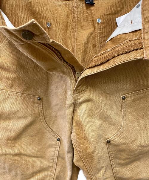 CarHartt（カーハート）CarHartt (カーハート) ウォッシュドダック ダブルニー ペインターパンツ ブラウン サイズ:30×32の古着・服飾アイテム