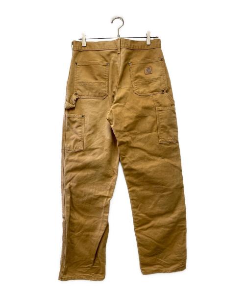 CarHartt（カーハート）CarHartt (カーハート) ウォッシュドダック ダブルニー ペインターパンツ ブラウン サイズ:30×32の古着・服飾アイテム