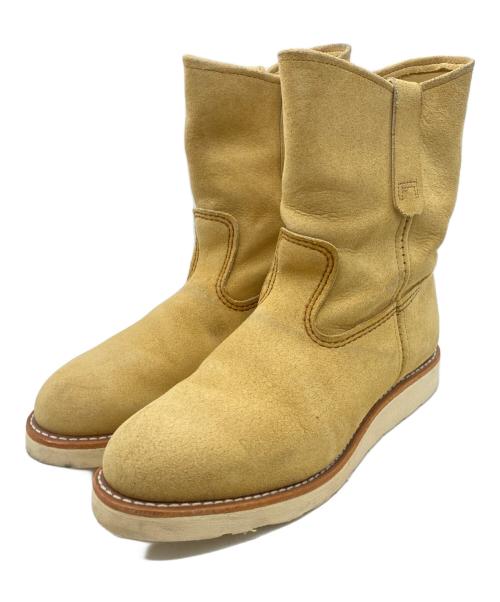 RED WING（レッドウィング）RED WING (レッドウィング) ペコスブーツ ベージュ サイズ:27の古着・服飾アイテム