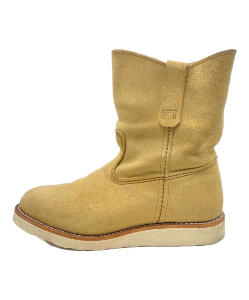 RED WING（レッドウィング）RED WING (レッドウィング) ペコスブーツ ベージュ サイズ:27の古着・服飾アイテム