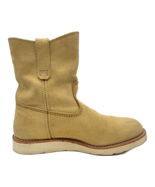 RED WING（レッドウィング）RED WING (レッドウィング) ペコスブーツ ベージュ サイズ:27の古着・服飾アイテム