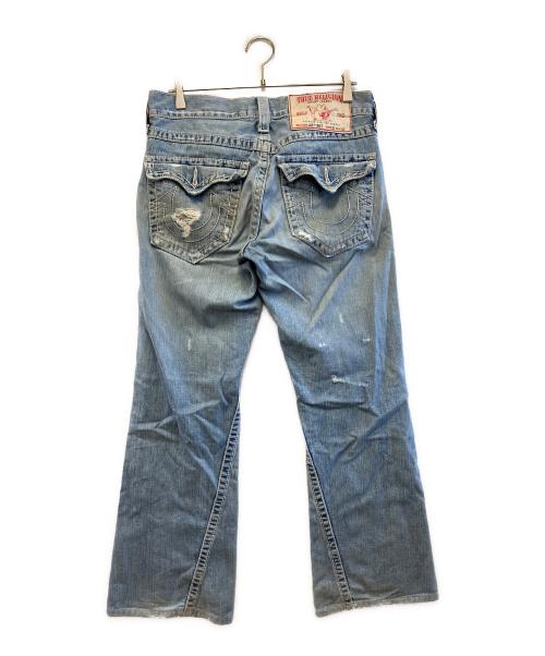 TRUE RELIGION（トゥルー レリジョン）TRUE RELIGION (トゥルー レリジョン) デニムパンツ インディゴ サイズ:ROW31 SEAT33の古着・服飾アイテム