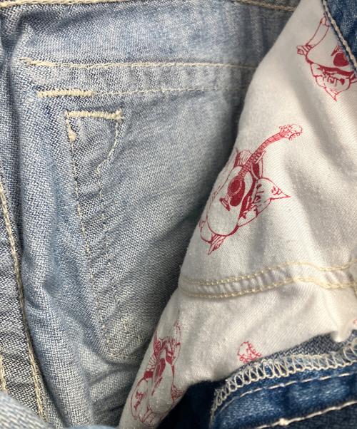 TRUE RELIGION（トゥルー レリジョン）TRUE RELIGION (トゥルー レリジョン) デニムパンツ インディゴ サイズ:ROW31 SEAT33の古着・服飾アイテム