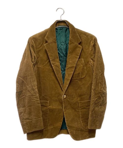 UNITED ARROWS & SONS（ユナイテッドアローズ＆サンズ）UNITED ARROWS & SONS (ユナイテッドアローズ＆サンズ) 太畝コーデュロイブレザー キャメル サイズ:Mの古着・服飾アイテム