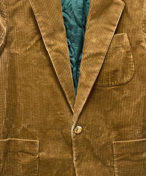 UNITED ARROWS & SONS（ユナイテッドアローズ＆サンズ）UNITED ARROWS & SONS (ユナイテッドアローズ＆サンズ) 太畝コーデュロイブレザー キャメル サイズ:Mの古着・服飾アイテム