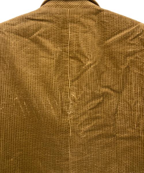 UNITED ARROWS & SONS（ユナイテッドアローズ＆サンズ）UNITED ARROWS & SONS (ユナイテッドアローズ＆サンズ) 太畝コーデュロイブレザー キャメル サイズ:Mの古着・服飾アイテム