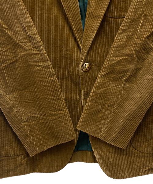 UNITED ARROWS & SONS（ユナイテッドアローズ＆サンズ）UNITED ARROWS & SONS (ユナイテッドアローズ＆サンズ) 太畝コーデュロイブレザー キャメル サイズ:Mの古着・服飾アイテム