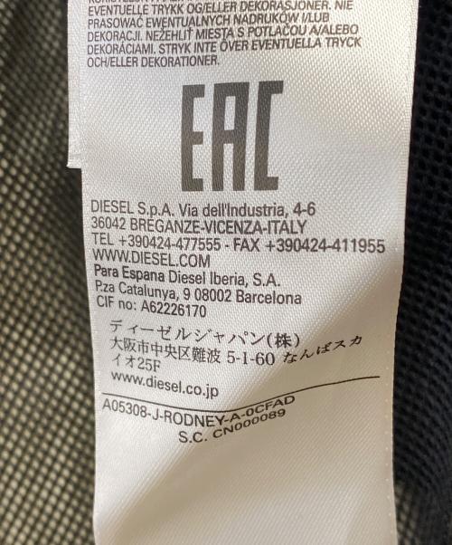 DIESEL（ディーゼル）DIESEL (ディーゼル) ナイロンジャケット レッド×ブラック サイズ:Sの古着・服飾アイテム