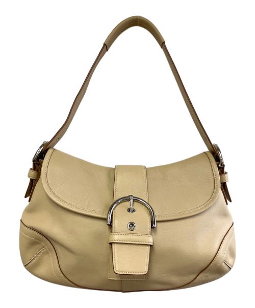COACH（コーチ）COACH (コーチ) ワンショルダーバッグ ベージュの古着・服飾アイテム