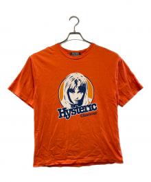 Hysteric Glamour（ヒステリックグラマー）の古着「半袖カットソー」｜オレンジ
