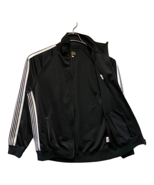 Needles（ニードルズ）Needles (ニードルズ) トラックジャケット ブラック×ホワイト サイズ:Lの古着・服飾アイテム