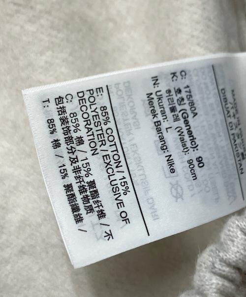 NIKE（ナイキ）NIKE (ナイキ) stussy (ステューシー) Fleece Pant グレー サイズ:Lの古着・服飾アイテム