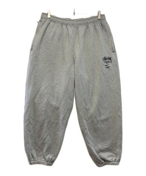NIKE（ナイキ）NIKE (ナイキ) stussy (ステューシー) International Sweatpants グレー サイズ:Lの古着・服飾アイテム