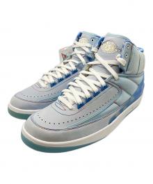 NIKE×J balvin（ナイキ×J. バルヴィン）の古着「Air Jordan 2 Retro SP "Celestine Blue/White/Multi Color"」｜ブルー