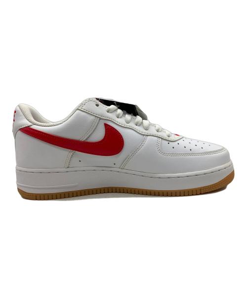NIKE（ナイキ）NIKE (ナイキ) AIR FORCE 1 LOW RETRO ホワイト×レッド サイズ:28.5 未使用品の古着・服飾アイテム
