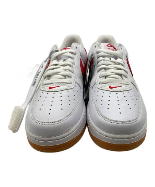 NIKE（ナイキ）NIKE (ナイキ) AIR FORCE 1 LOW RETRO ホワイト×レッド サイズ:28.5 未使用品の古着・服飾アイテム