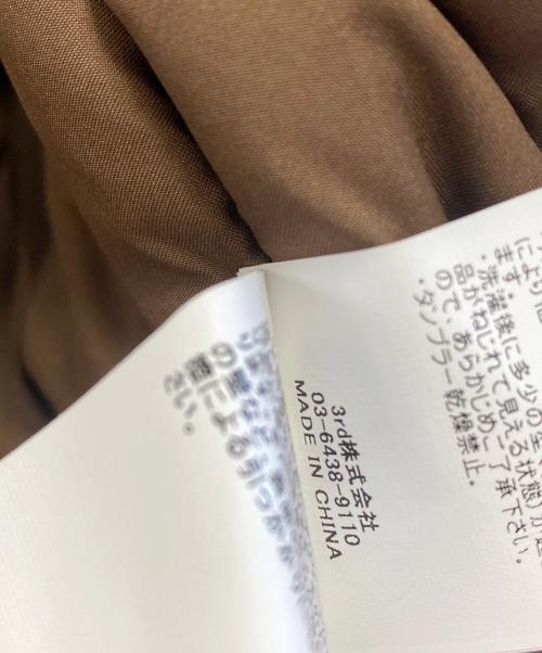 ANDREA&Co.（アンドレアアンドコー）ANDREA&Co. (アンドレアアンドコー) ツイードファージャケット ブラウン サイズ:F 未使用品の古着・服飾アイテム