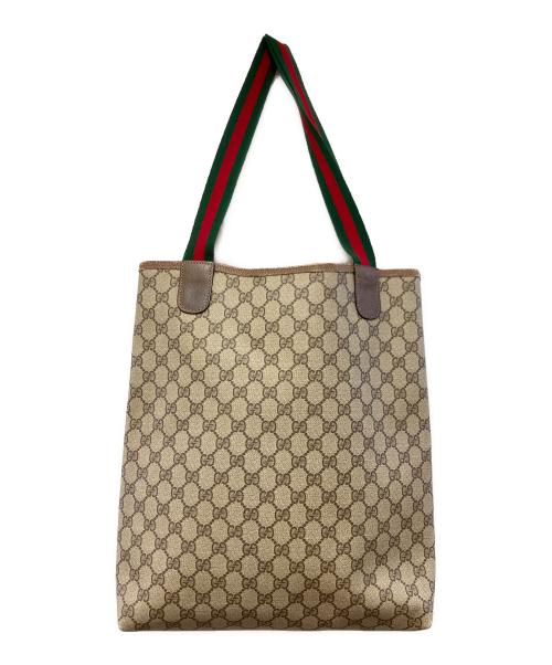 GUCCI（グッチ）GUCCI (グッチ) トートバッグ ベージュの古着・服飾アイテム