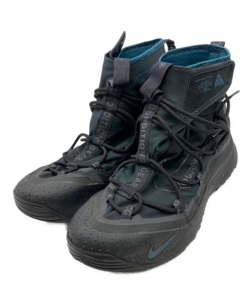 NIKE ACG（ナイキエーシージー）NIKE ACG (ナイキエーシージー) ハイカットスニーカー ブラック サイズ:30の古着・服飾アイテム