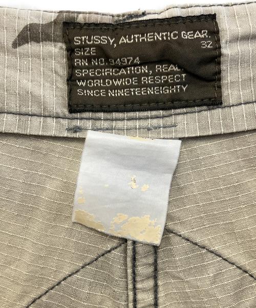 stussy（ステューシー）stussy (ステューシー) ハーフカーゴパンツ グレー サイズ:不明の古着・服飾アイテム