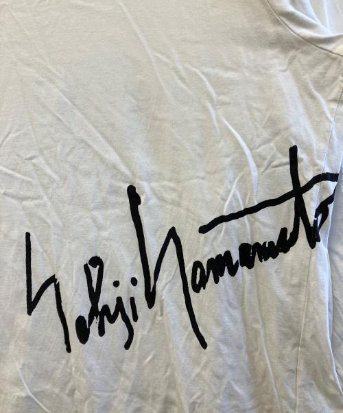GROUND Y（グラウンドワイ）GROUND Y (グラウンドワイ) 長袖カットソー ホワイト サイズ:3の古着・服飾アイテム