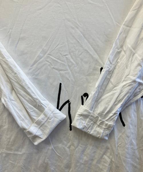 GROUND Y（グラウンドワイ）GROUND Y (グラウンドワイ) 長袖カットソー ホワイト サイズ:3の古着・服飾アイテム