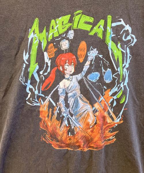 nubian（ヌビアン）NUBIAN (ヌビアン) JUN INAGAWA (ジュン イナガワ) 半袖Tシャツ ブラック サイズ:不明の古着・服飾アイテム
