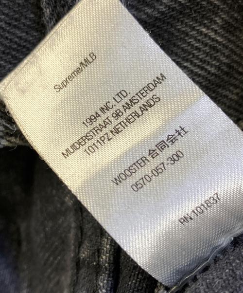 SUPREME（シュプリーム）SUPREME (シュプリーム) MLB (エムエルビー) デニムパンツ ブラック サイズ:32の古着・服飾アイテム