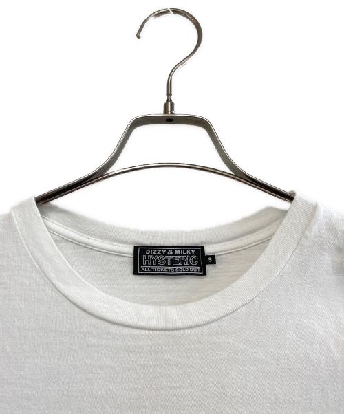 Hysteric Glamour（ヒステリックグラマー）Hysteric Glamour (ヒステリックグラマー) 半袖カットソー ホワイト サイズ:Sの古着・服飾アイテム