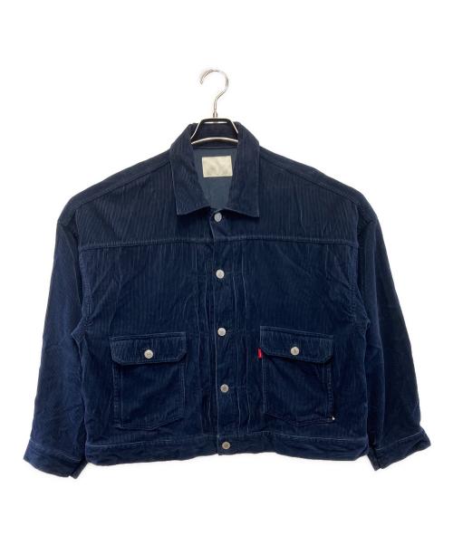 NEON SIGN（ネオンサイン）NEON SIGN (ネオンサイン) コーデュロイジャケット ネイビー サイズ:3の古着・服飾アイテム