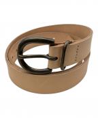 HENDER SCHEMEエンダースキーマ）の古着「レザーベルト」｜ベージュ
