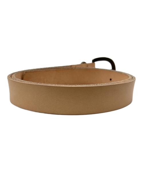 HENDER SCHEME（エンダースキーマ）Hender Scheme (エンダースキーマ) レザーベルト ベージュの古着・服飾アイテム