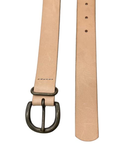 HENDER SCHEME（エンダースキーマ）Hender Scheme (エンダースキーマ) レザーベルト ベージュの古着・服飾アイテム