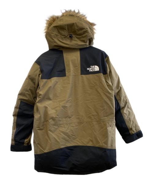 THE NORTH FACE（ザ ノース フェイス）THE NORTH FACE (ザ ノース フェイス) MOUNTAIN DOWN COAT ブラック×カーキ サイズ:Lの古着・服飾アイテム