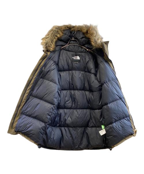 THE NORTH FACE（ザ ノース フェイス）THE NORTH FACE (ザ ノース フェイス) MOUNTAIN DOWN COAT ブラック×カーキ サイズ:Lの古着・服飾アイテム