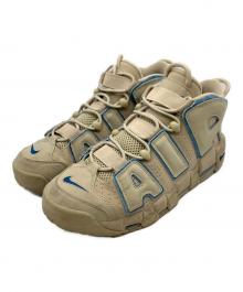 NIKE（ナイキ）の古着「Air More Uptempo "Limestone and Valerian Blue"」｜ブルー×ベージュ