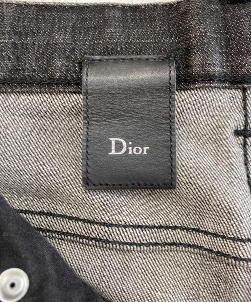 Dior（ディオール）DIOR (ディオール) デニムパンツ ブラック サイズ:73.5cm(W29)の古着・服飾アイテム