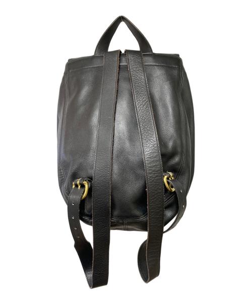 COACH（コーチ）COACH (コーチ) レザーリュック ブラックの古着・服飾アイテム