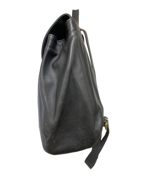 COACH（コーチ）COACH (コーチ) レザーリュック ブラックの古着・服飾アイテム