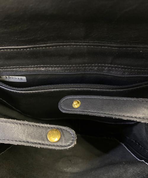 COACH（コーチ）COACH (コーチ) レザーリュック ブラックの古着・服飾アイテム