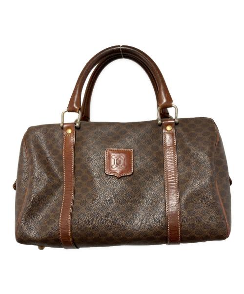 CELINE（セリーヌ）CELINE (セリーヌ) ミニボストンバッグ ブラウンの古着・服飾アイテム