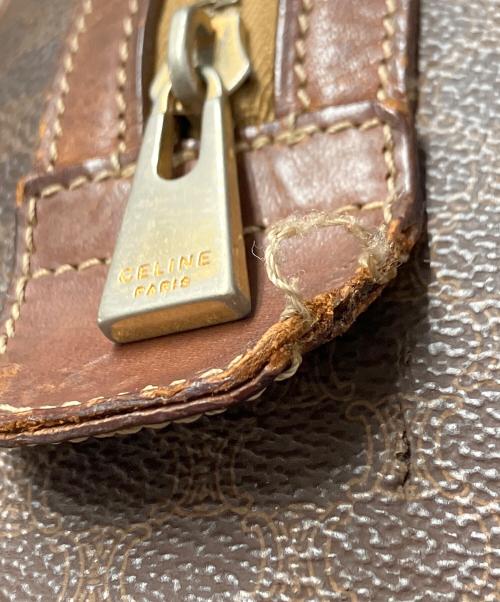 CELINE（セリーヌ）CELINE (セリーヌ) ミニボストンバッグ ブラウンの古着・服飾アイテム