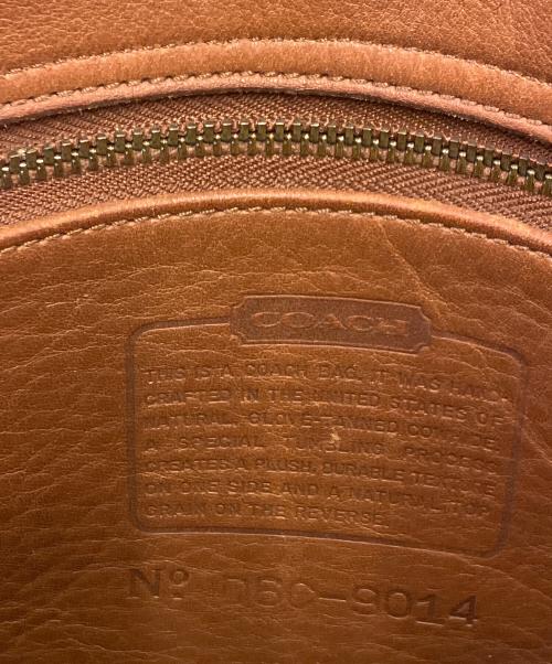 COACH（コーチ）COACH (コーチ) スエード切替ターンロックショルダーバッグ ブラウンの古着・服飾アイテム