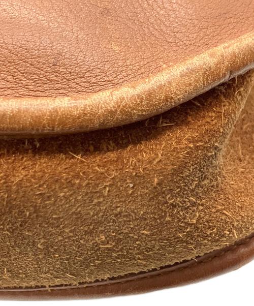 COACH（コーチ）COACH (コーチ) スエード切替ターンロックショルダーバッグ ブラウンの古着・服飾アイテム