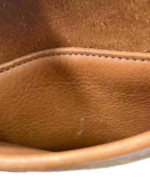 COACH（コーチ）COACH (コーチ) スエード切替ターンロックショルダーバッグ ブラウンの古着・服飾アイテム