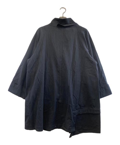 MOYURU（モユル）MOYURU (モユル) コート ブラック サイズ:M~Lの古着・服飾アイテム