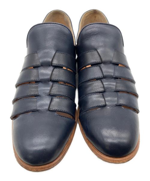 POLPETTA（ポルペッタ）POLPETTA (ポルペッタ) グルカサンダル ネイビー サイズ:42の古着・服飾アイテム