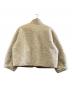 ZARA (ザラ) リバーシブルダブルフェイスジャケット アイボリー×ブラウン サイズ:M：9000円