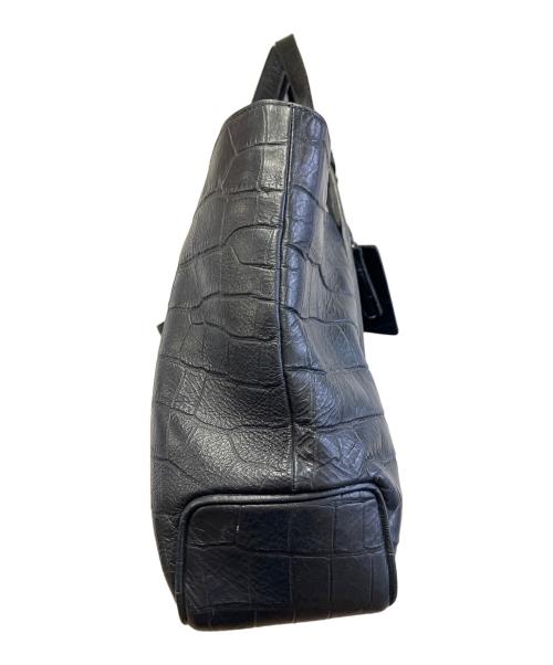 PELLE MORBIDA（ペッレモルビダ）PELLE MORBIDA (ペッレモルビダ) トートバッグ ネイビーの古着・服飾アイテム